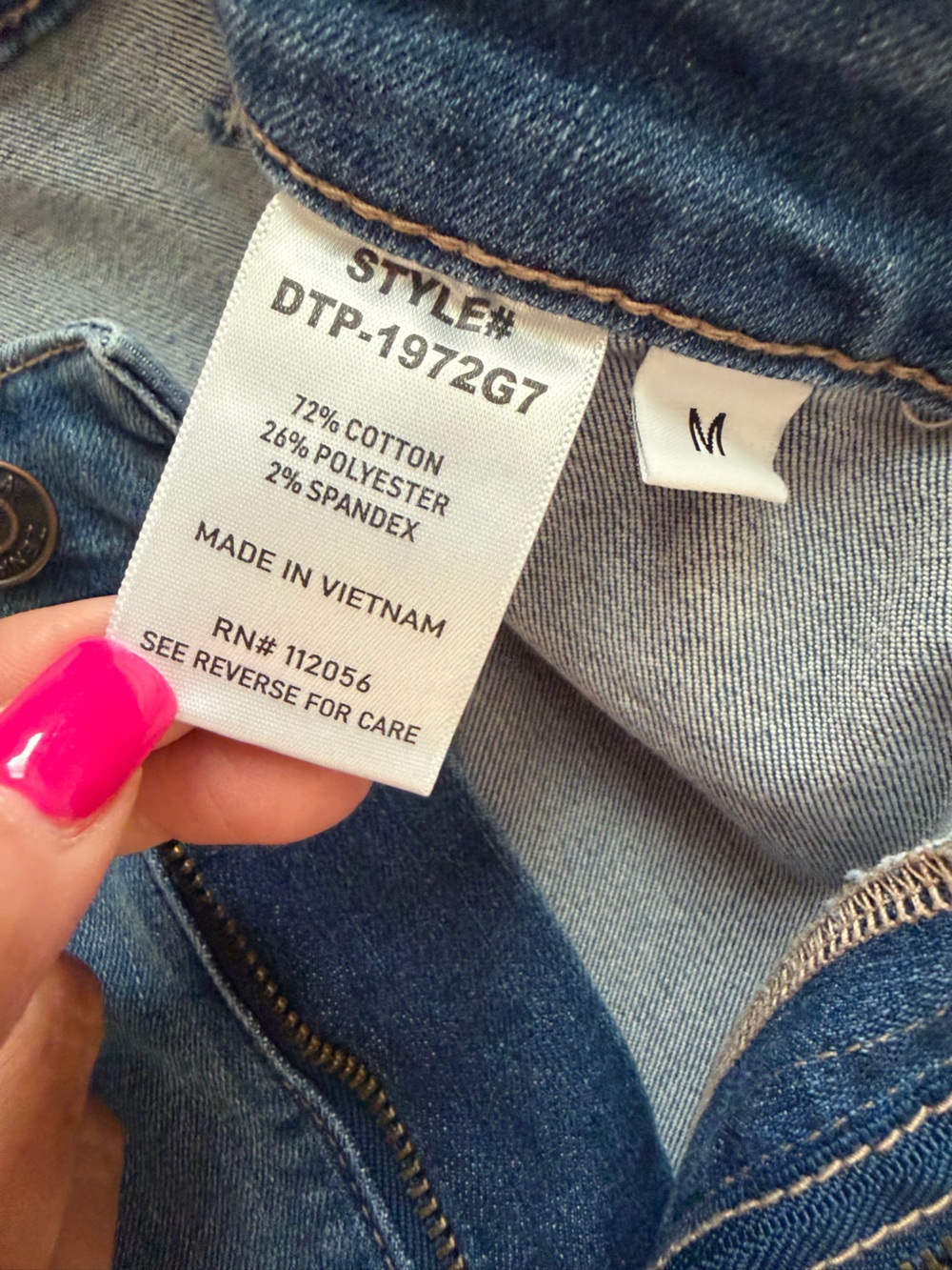 NWT Zenana High Waist Wide Leg Straight Denim Pants size medium stretch - Picture 11 of 13